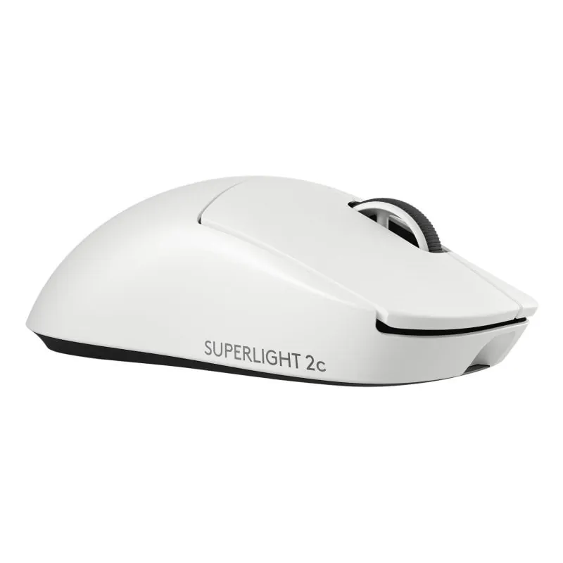 Ratón Logitech PRO X SUPERLIGHT 2c Inalámbrico 44000 DPI Blanco 5 Botones USB-C 910-007539
