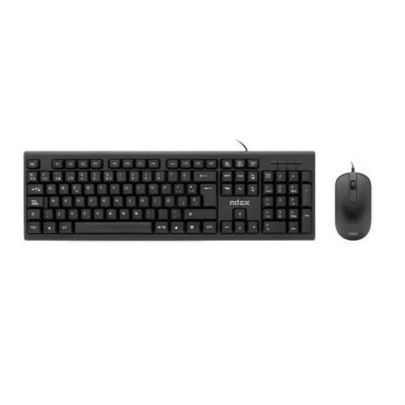 Ratón USB 3 botones Negro rueda ergonómica dimensiones 530 x 40 x 165 mm 8431775035546