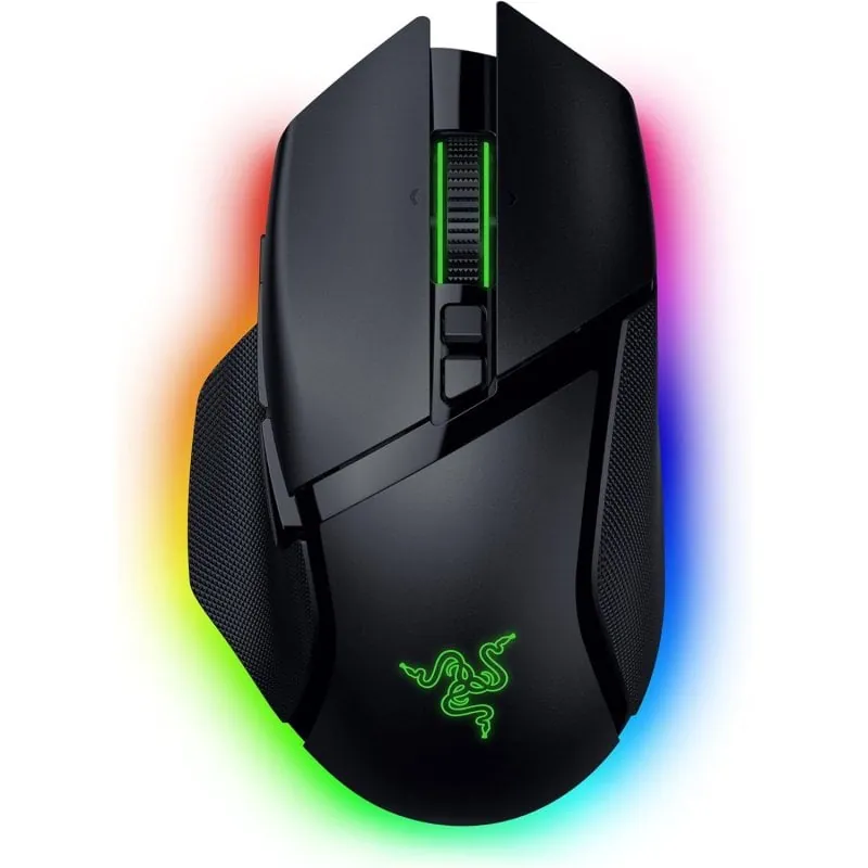 Razer Basilisk V3 Pro 35K Ratón Gaming Óptico Inalámbrico RGB 35000 DPI Negro RZ01-05240100-R3G1
