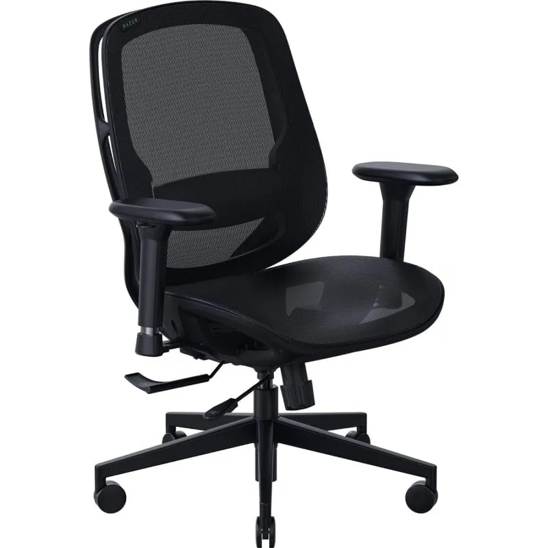 Razer Fujin Silla Gaming con Malla Transpirable con Diseño Ergonómico Negra RZ38-04950100-R3G1