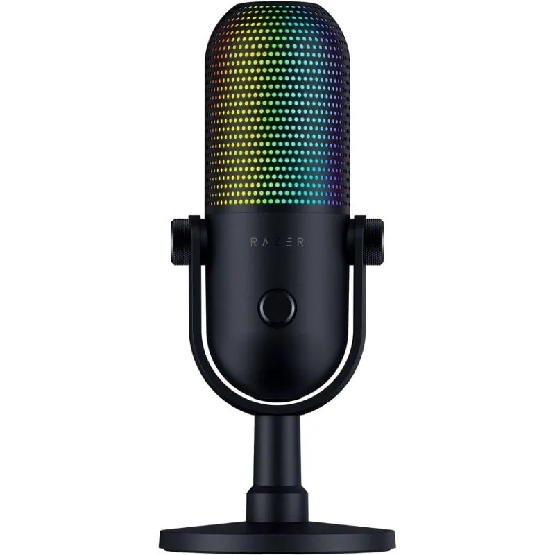 Razer Seiren V3 Chroma Micrófono de Condensador para Streaming Negro RZ19-05060100-R3M1
