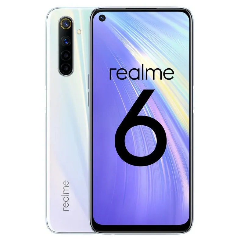 Realme 6 4/64GB Comet White Libre RMX2001WHITE64GB