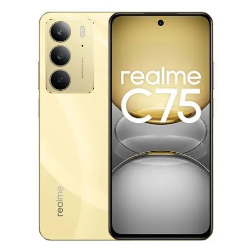 Realme C75 Smartphone 8GB/256GB 6.72" 90Hz IP69 5828mAh 45W Dual SIM Android 14 Dorado 631011004519