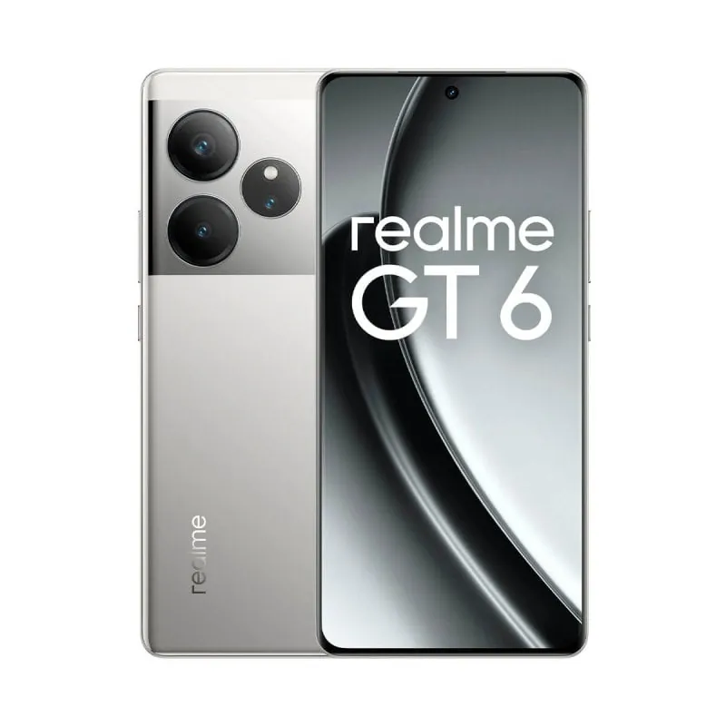 Realme GT 6 5G 8GB/256GB Plata (Fluid Silver) Dual SIM
