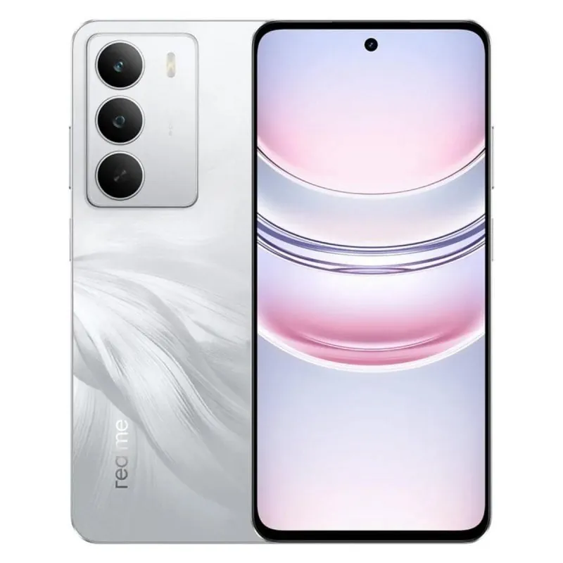 Realme P3 Lite 8GB 256GB 6.67" 120Hz 4G Dual SIM NFC Batería 6000mAh Android 15 Blanco RMX5300
