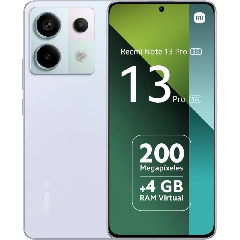 Redmi Note 13 Pro 5G Morado Aurora 8 GB + 128 GB