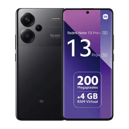 Redmi Note 13 Pro+ 5G Negro Medianoche 8 GB + 256 GB 