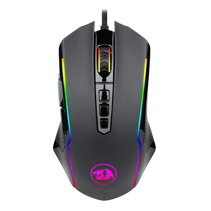 Redragon M910-K Ranger Basic RGB Ratón Gaming 8000 DPI Negro REDRAGON-M910-K