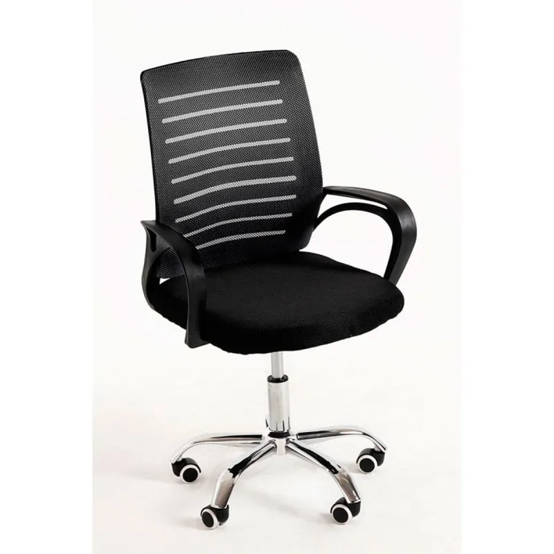Regalos Miguel - Sillas De Escritorio - Silla Visi - Negro MS2_0040-NE