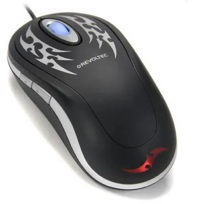 Revoltec RE070 LightMouse Precision 2 Ratón Gaming 1600 DPI RE070