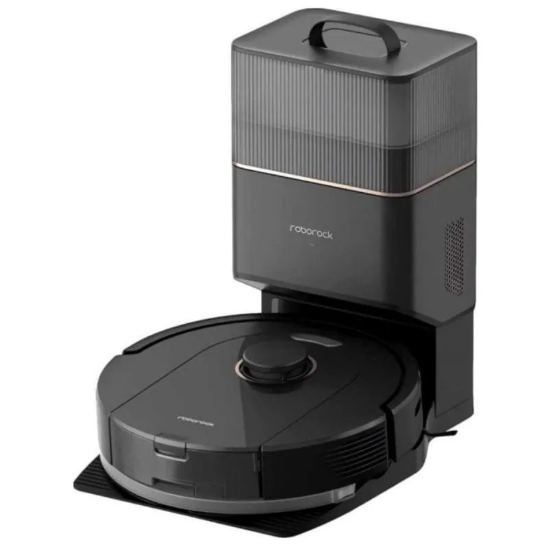 Roborock Q5 Pro+ Robot Aspirador Negro + Estación de Vaciado Automático Q5PRP52-00
