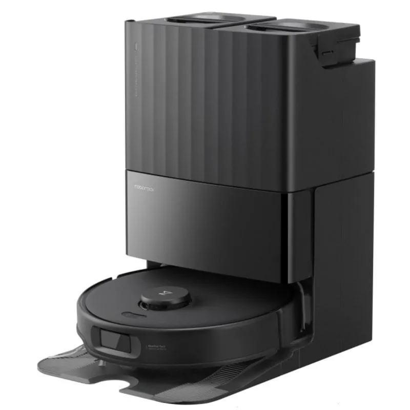 Roborock Qrevo Edge 5V1 Robot Aspirador Fregasuelos con Autovaciado Negro QRES52-00
