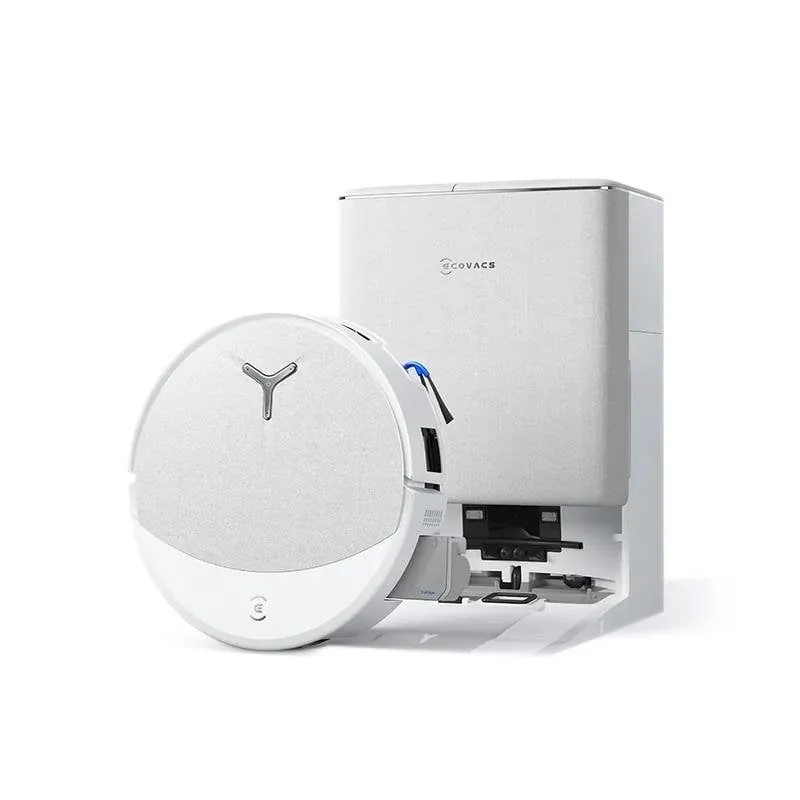Robot Aspirador Ecovacs DEEBOT T90 PRO OMNI con Autovaciado Navegación Láser 30.000 Pa DEEBOT T90 PRO OMNI WHITE