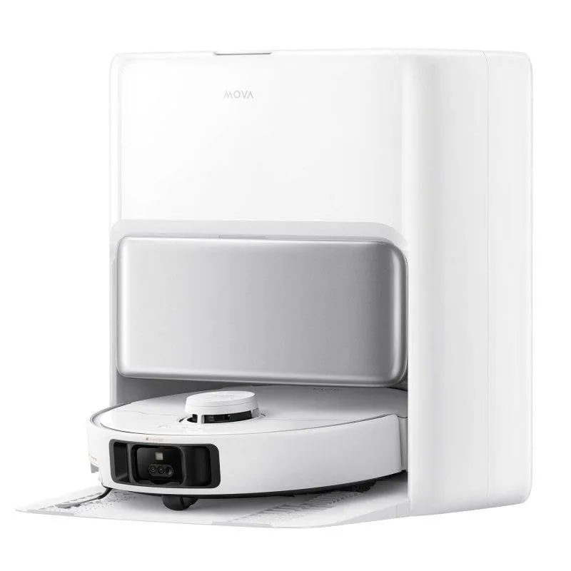Robot Aspirador MOVA Tech P50 Pro Ultra 5200mAh sin bolsa Blanco con base de autovaciado MVP50PU