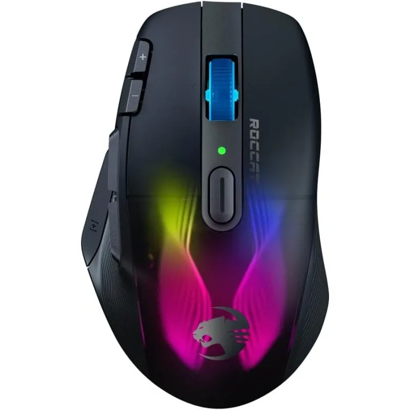 Roccat Kone XP Air Ratón Óptico Gaming Alámbrico/Inalámbrico AIMO RGB 19000DPI Negro ROC-11-442-02