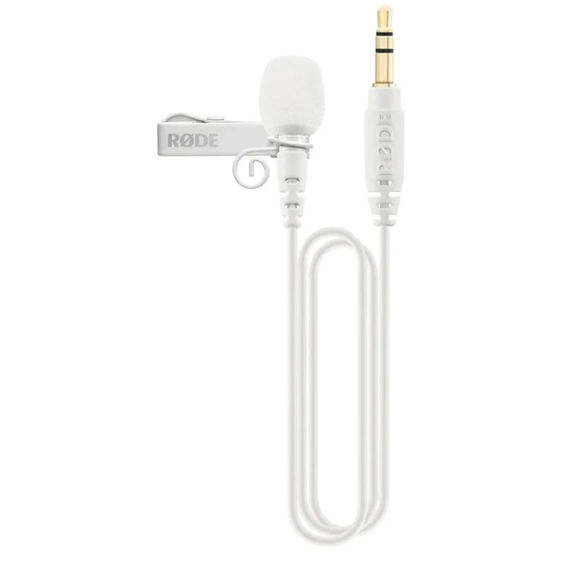 Rode Lavalier Go Micrófono de Solapa Blanco LAVGOW