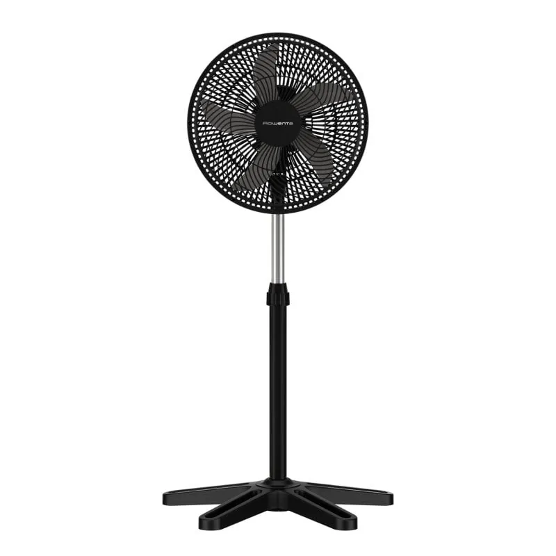 Rowenta Turbo Essential Ventilador de Pie Negro VU3110F0