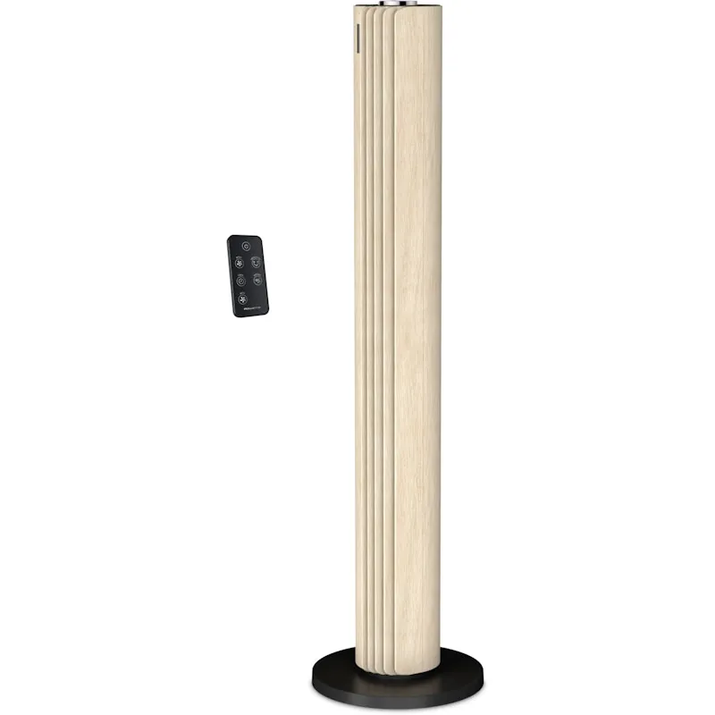 Rowenta Urban Cool VU6770F0 Ventilador Torre 40W Negro/Madera VU6770F0