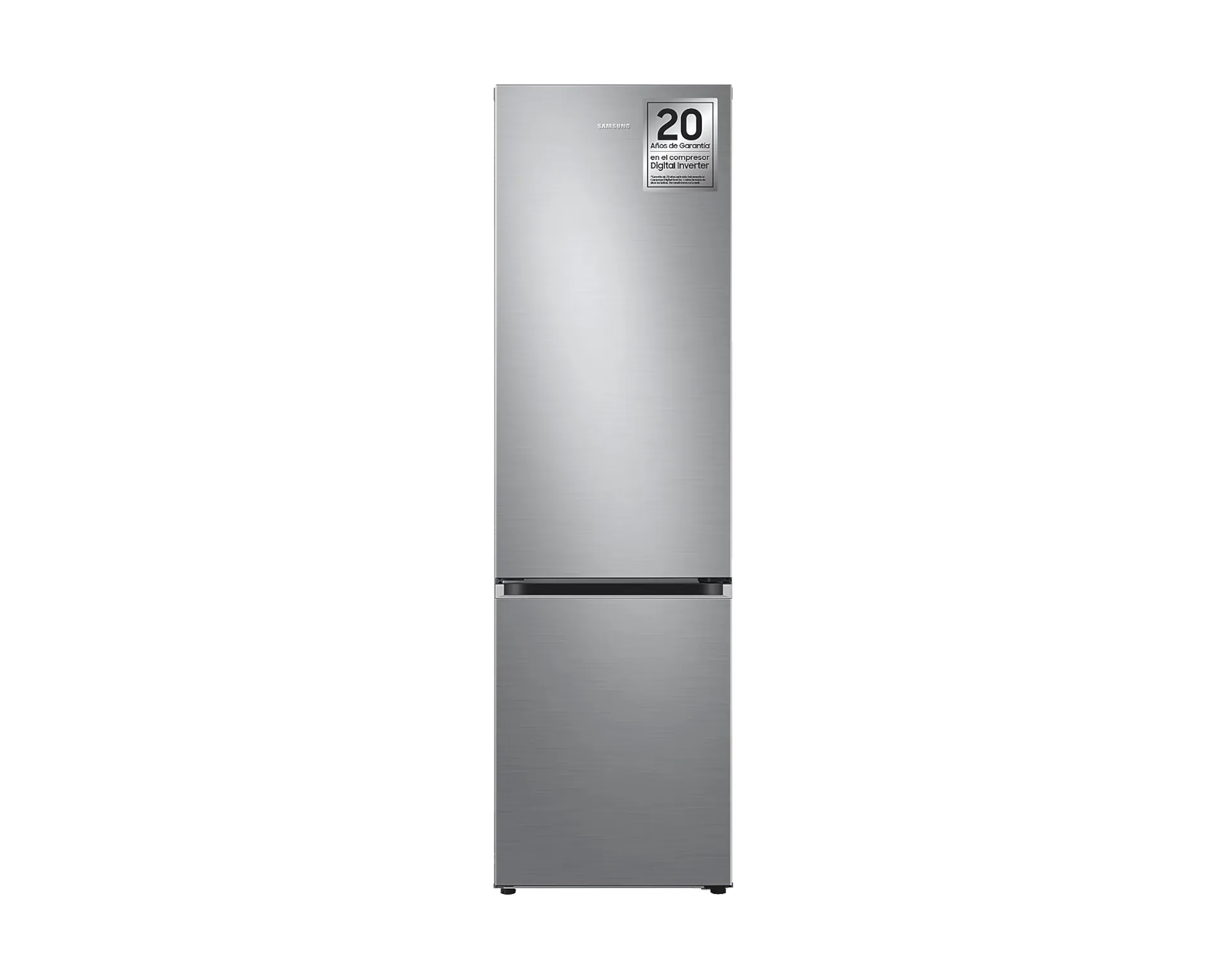 Samsung Frigorífico 390L Inox Clasificación Energética D y Smart AI - RB38C605DS9/EF - Refined Inox, Refined Inox RB38C605DS9/EF