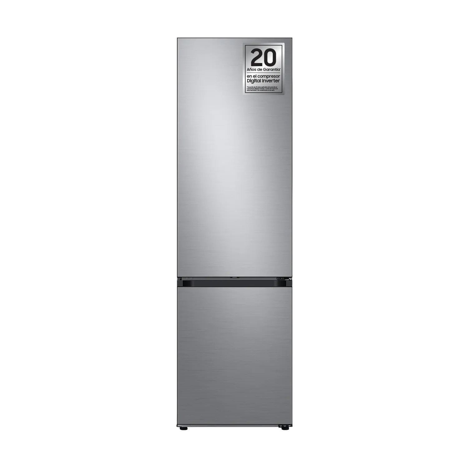 Samsung Frigorífico Bespoke Inox 2m y Smart AI - RB38C7B6AS9/EF, Inox RB38C7B6AS9/EF