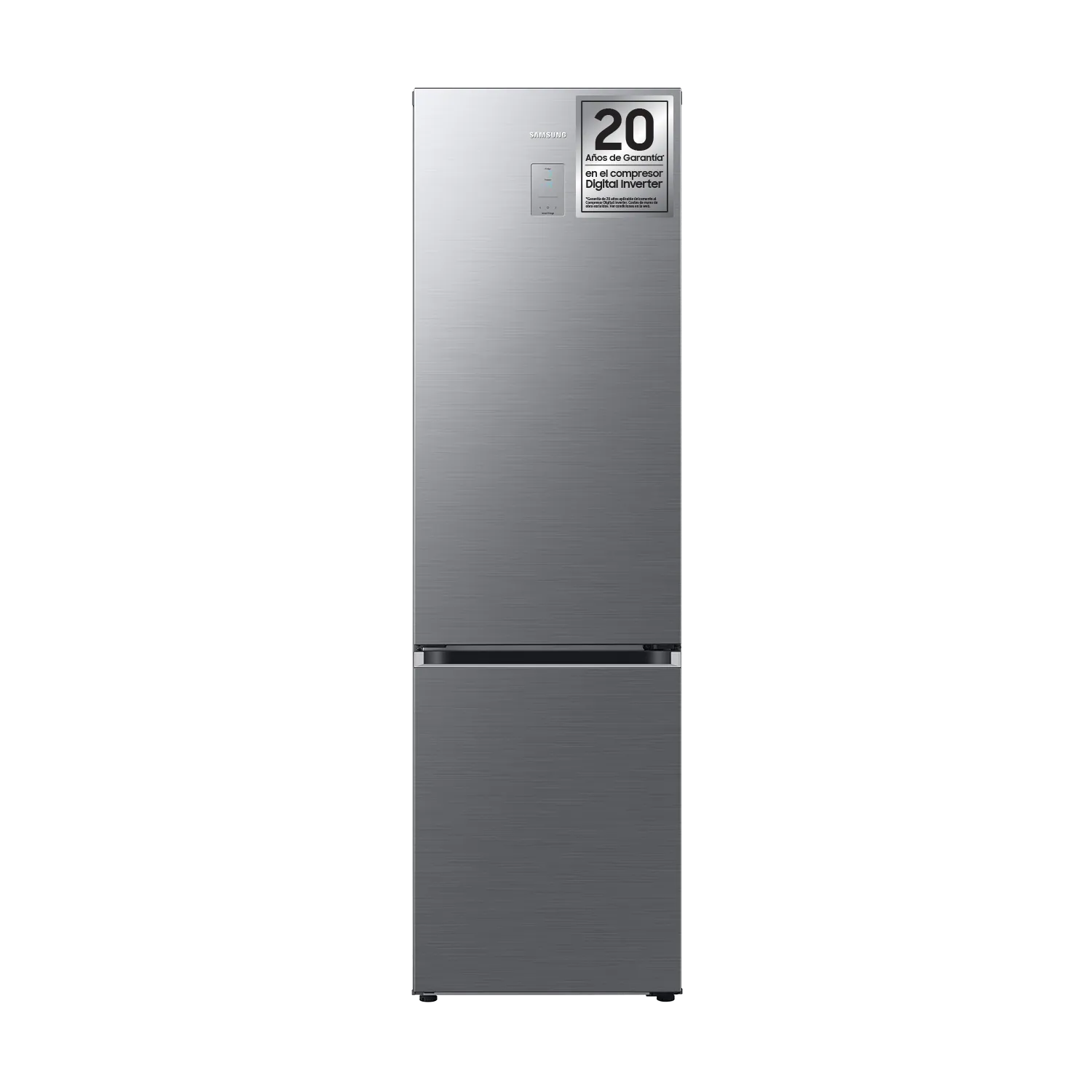 Samsung Frigorífico Combi 203cm 387L Clase A Plata RB38C776ASR/EF, Plata RB38C776ASR/EF