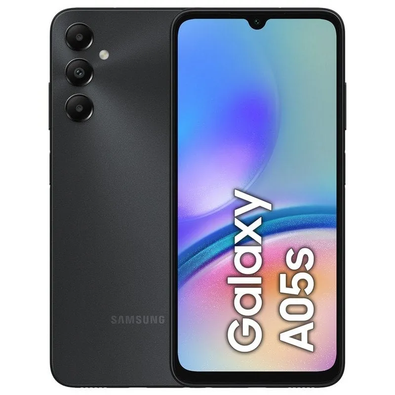 Samsung Galaxy A05s 4/128GB Negro Libre Versión Importada EU SM-A057GZKVEUE