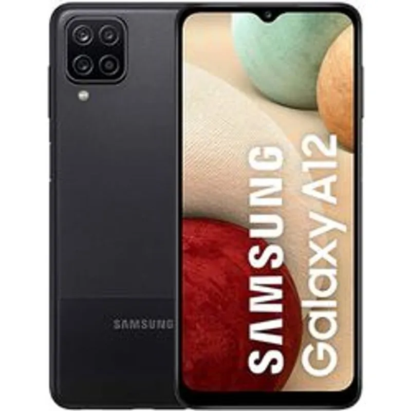 Samsung Galaxy A12 (A127) 64GB Negro Libre Versión Importada EU SM-A127FZKVEUE