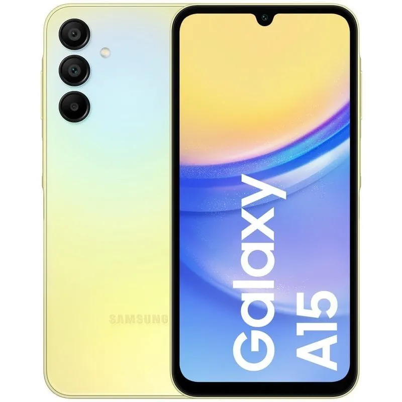Samsung Galaxy A15 4/128GB Amarillo Libre Versión Importada EU SM-A155FZYDEUE