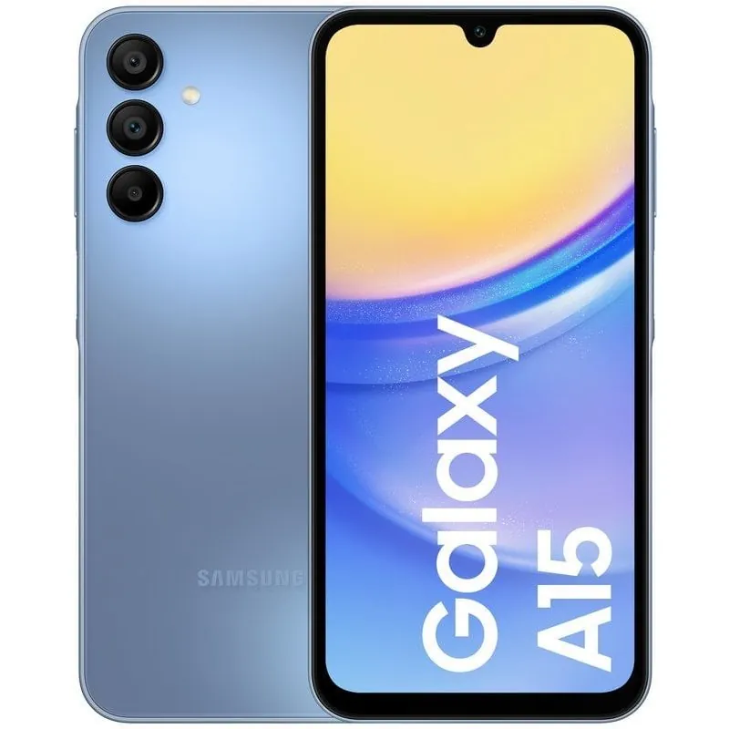 Samsung Galaxy A15 4/128GB Azul Libre Versión Importada EU SM-A155FZBDEUE
