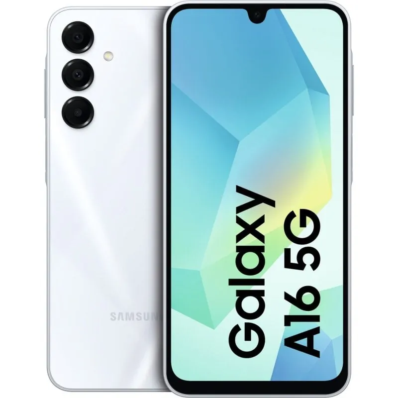 Samsung Galaxy A16 5G 17 cm (6.7 pulgadas pulgadas) Ranura híbrida Dual SIM Android 14 USB Tipo C 4 GB 128 GB 5000 mAh Gris
