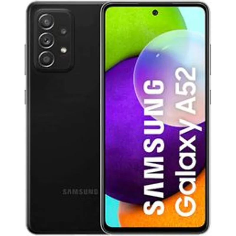 Samsung Galaxy A52 6/128GB Negro Libre Versión Importada EU SM-A525FZKGEUE