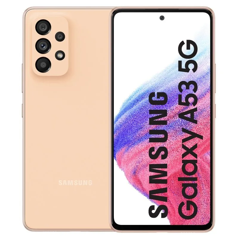 Samsung Galaxy A53 5G 6/128GB Naranja Libre SM-A536BZONEUB