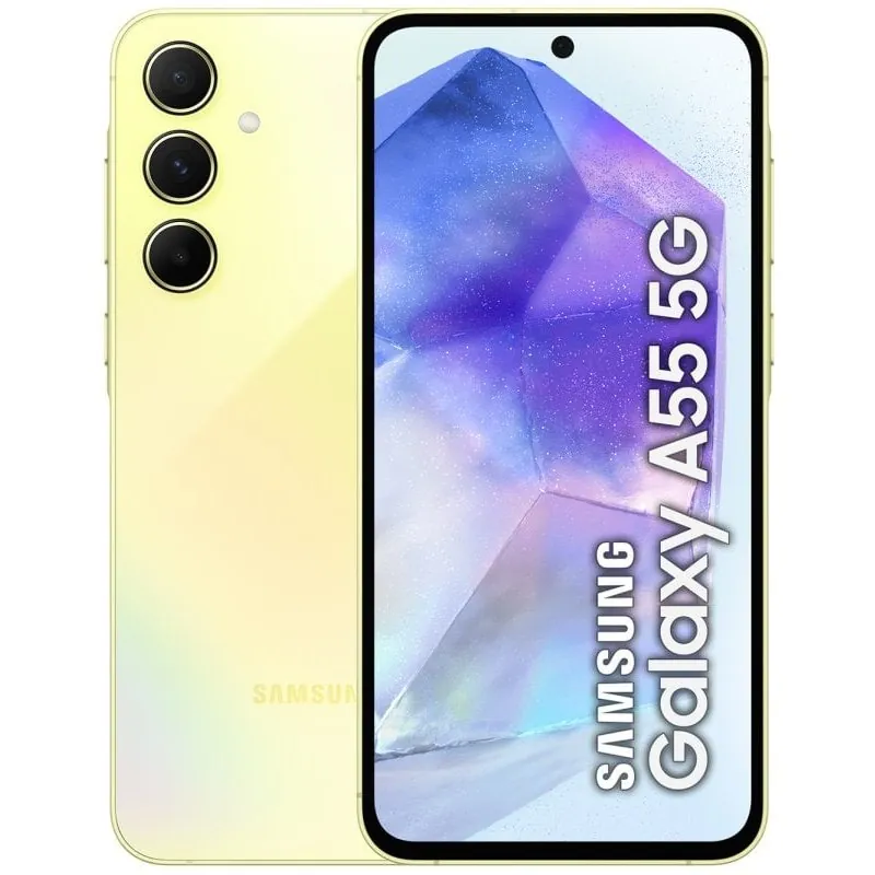 Samsung Galaxy A55 5G 8/256GB Amarillo Libre SM-A556BZYCEUB