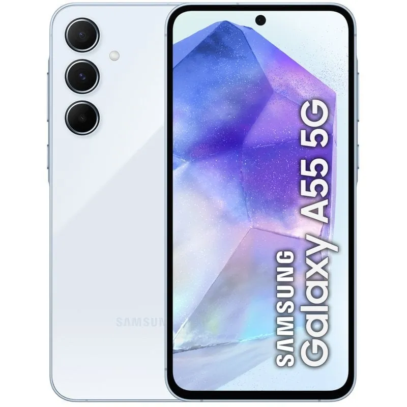 Samsung Galaxy A55 5G 8/256GB Azul Libre Versión Importada EU SM-A556BLBCEUE