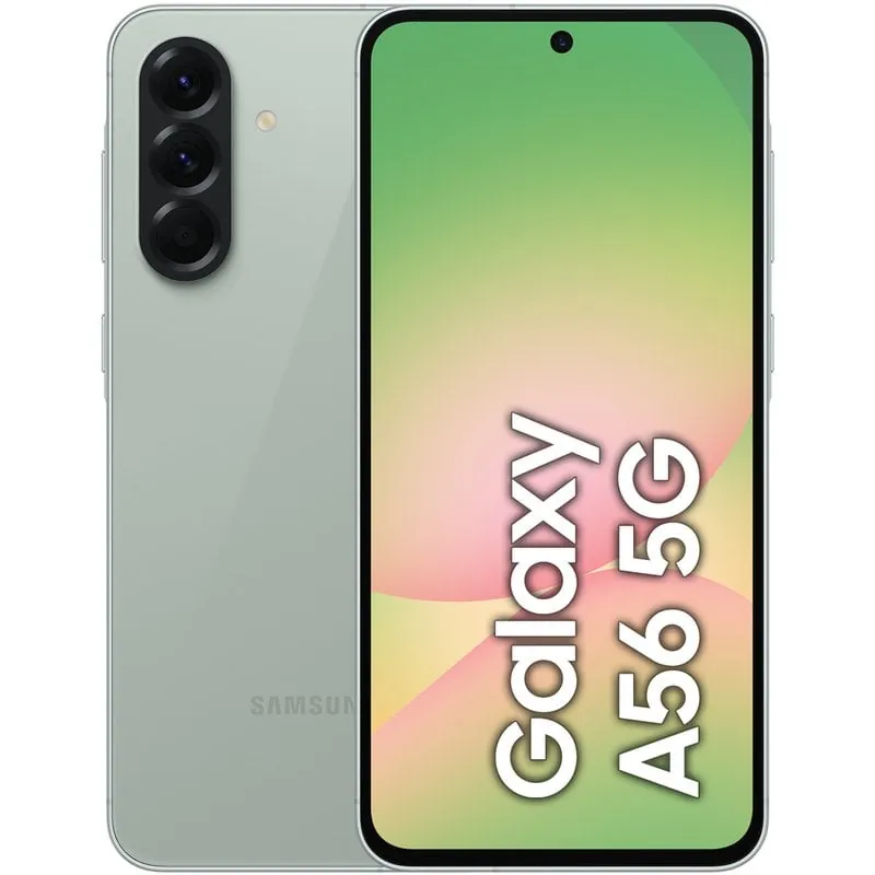 Samsung Galaxy A56 5G 8GB/256GB Smartphone 6.7" Super AMOLED 50MP 5000mAh 45W Android 15 Oliva SM-A566BZGCEUB
