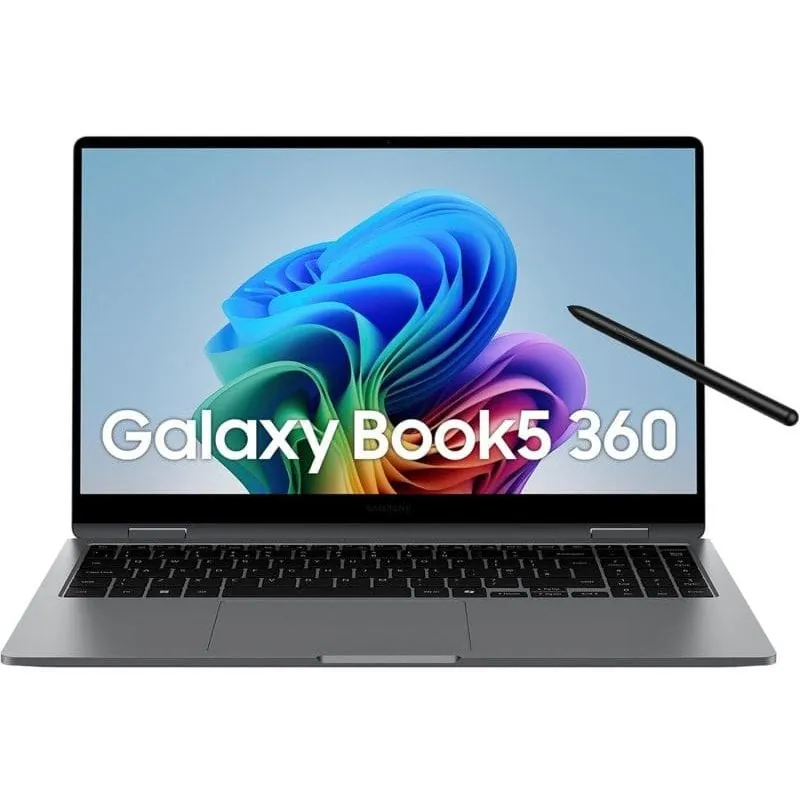 Samsung Galaxy Book5 360 AMOLED Intel Core Ultra 5 226V/16GB/512GB SSD/15.6" Táctil NP754QHA-KA1ES