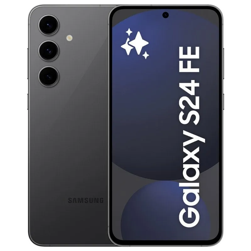 Samsung Galaxy S24 FE Smartphone con IA 256GB Batería 4.700mAh Negro Versión Importada EU SM-S721BZKGEUE
