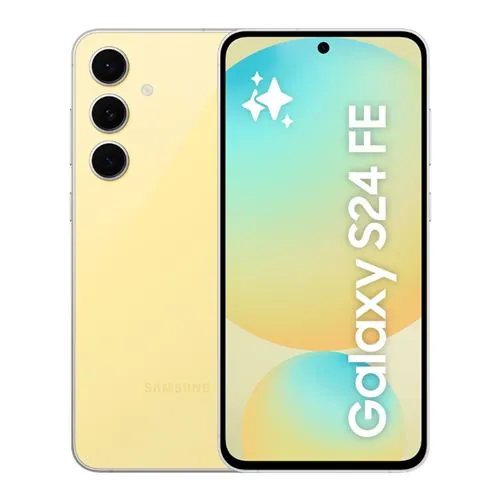 Samsung Galaxy S24 FE Smartphone con IA Almacenamiento 256GB Batería 4.700mAh Amarillo SM-S721BZYGEUB