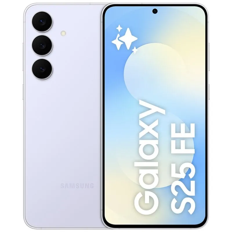 Samsung Galaxy S25 FE 8GB 256GB 6.7" Móvil Potente con Inteligencia Artificial Azul Glacial SM-S731BLBGEUB