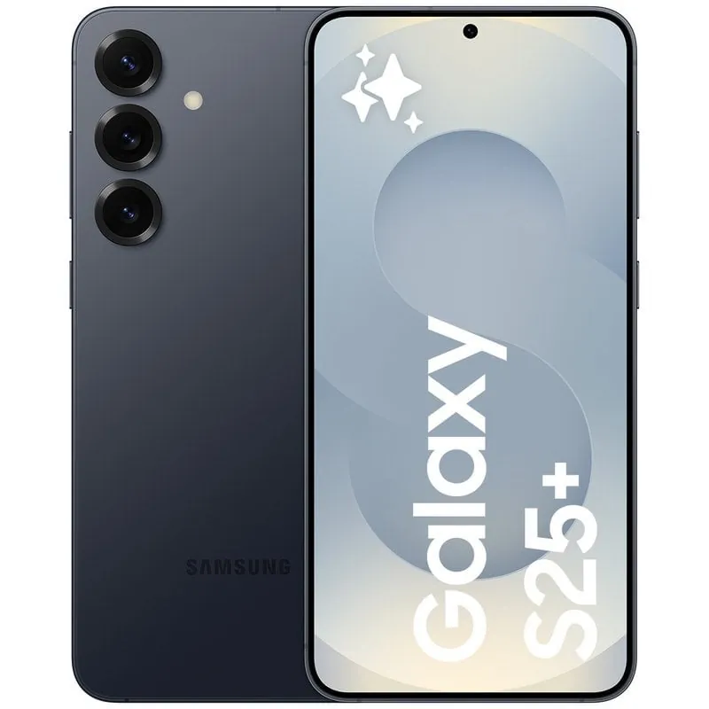 Samsung Galaxy S25 Plus Smartphone con IA 512GB Batería 4.900mAh Negro Azulado Versión Importada EU SM-S936BZKGEUE