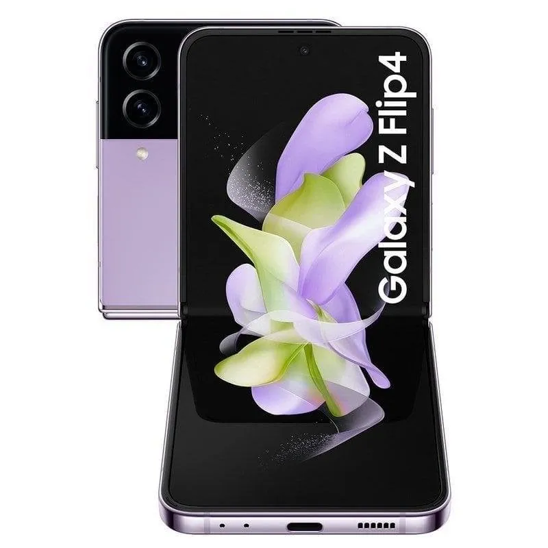 Samsung Galaxy Z Flip4 8/128GB Lila Libre Versión Importada EU SM-F721BLVGEUE