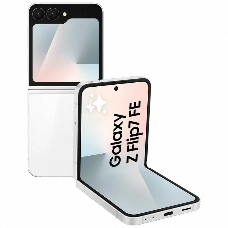 Samsung Galaxy Z Flip7 FE 8GB/256GB Blanco Móvil plegable con Galaxy AI Versión Importada EU SM-F761BZWHEUE