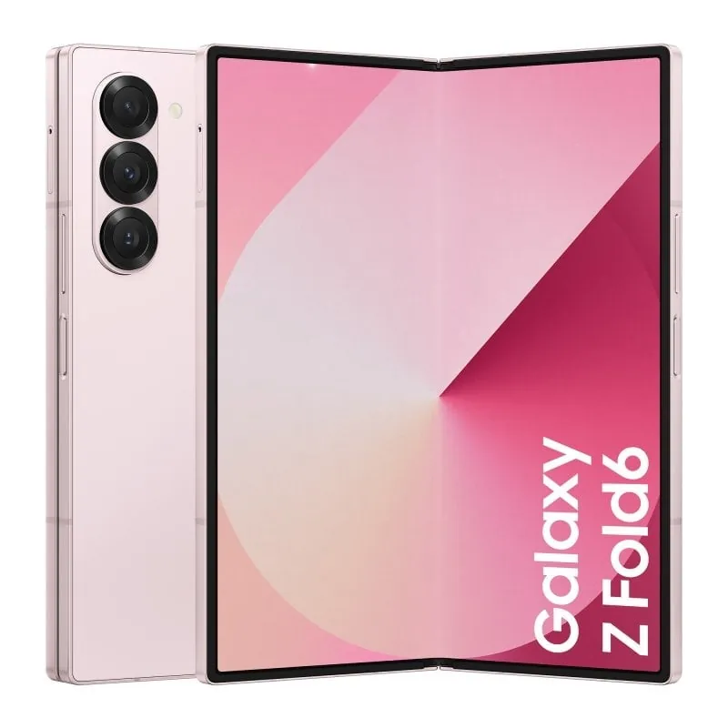 Samsung Galaxy Z Fold6 512GB Smartphone Plegable con IA Rosa Libre Versión Importada EU SM-F956BLICEUE