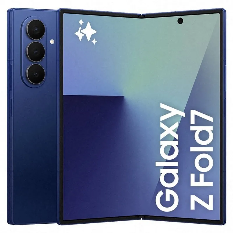 Samsung Galaxy Z Fold7 12GB/512GB Azul Intenso Móvil Plegable con IA Versión Importada EU SM-F966BDBCEUE