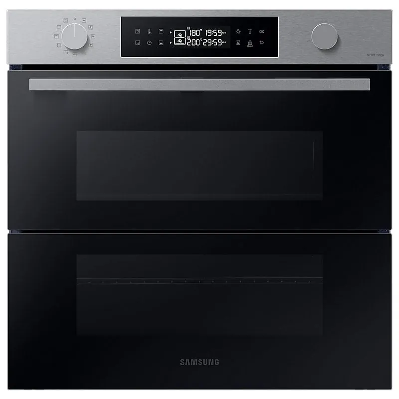 Samsung NV7B4550VAS/U3 Horno Pirolítico Multifunción Dual Cook 76L A+ Negro/Inox NV7B4550VAS/U3