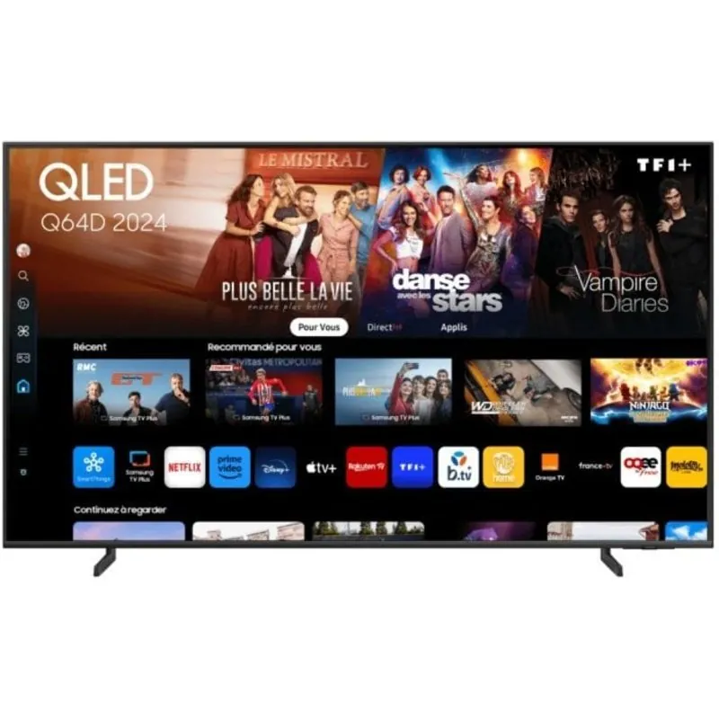 Samsung QLED Q64D 75" 4K UHD Smart TV AirSlim Quantum HDR Q-Symphony TQ75Q64DAUXXC