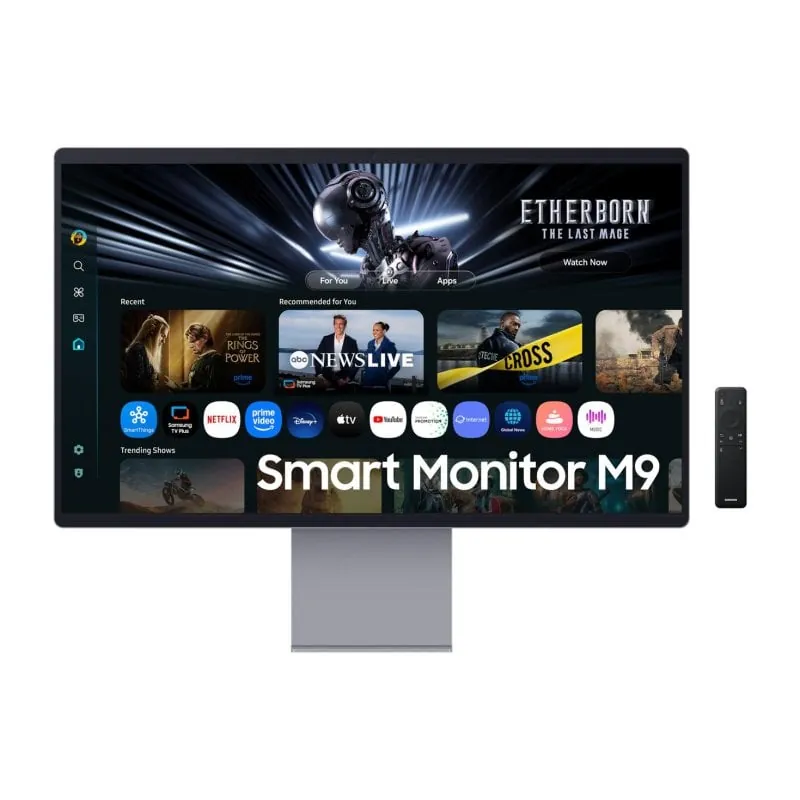 Samsung S32FM902SU 32" 4K UHD 165Hz OLED FreeSync Premium Pro Smart Tizen Plata LS32FM902SUXXU