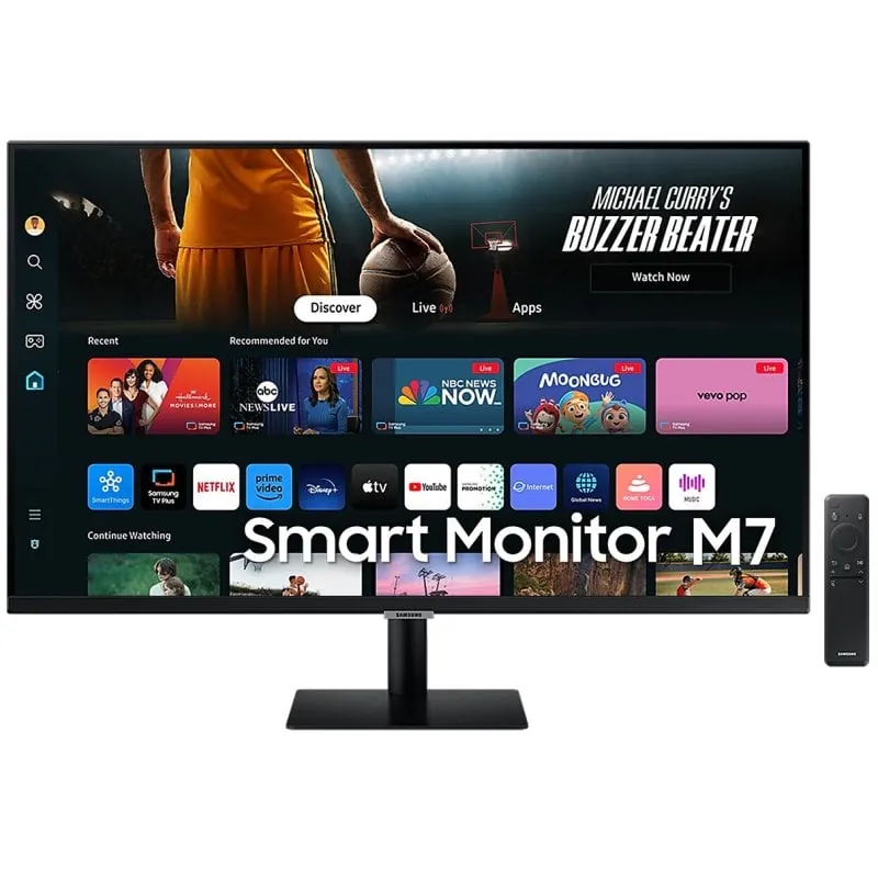 Samsung Smart Monitor M7 M70D 43" LED VA UltraHD 4K LS43DM702UUXEN