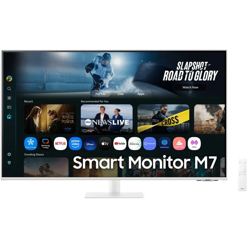 Samsung Smart Monitor M7 M70F 43" 4K Ultra HD 60Hz VA Smart HDR10 Blanco LS43FM701UUXEN
