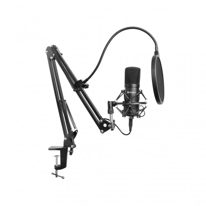 Sandberg Streamer USB Set Completo de Micrófono para Streaming 126-07